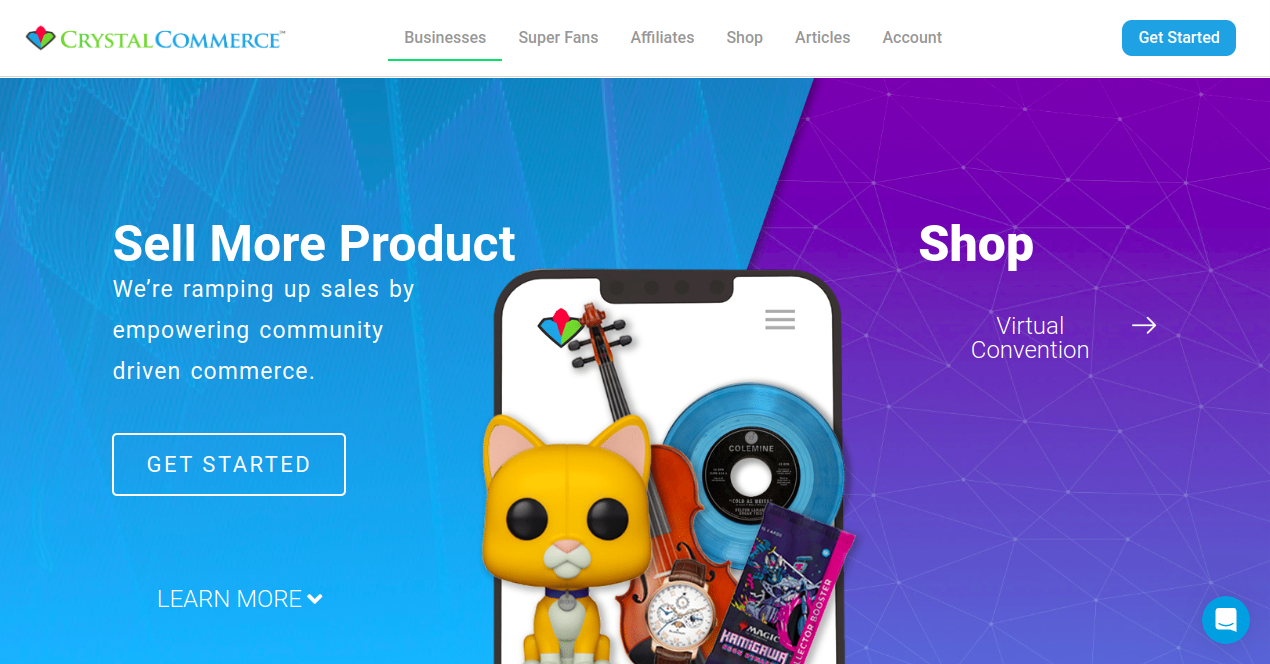 Crystal commerce